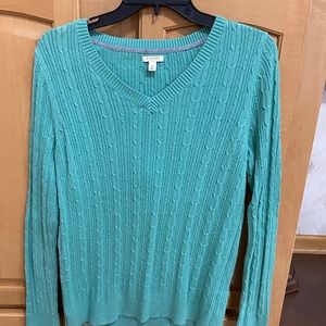 Cable knit sweater